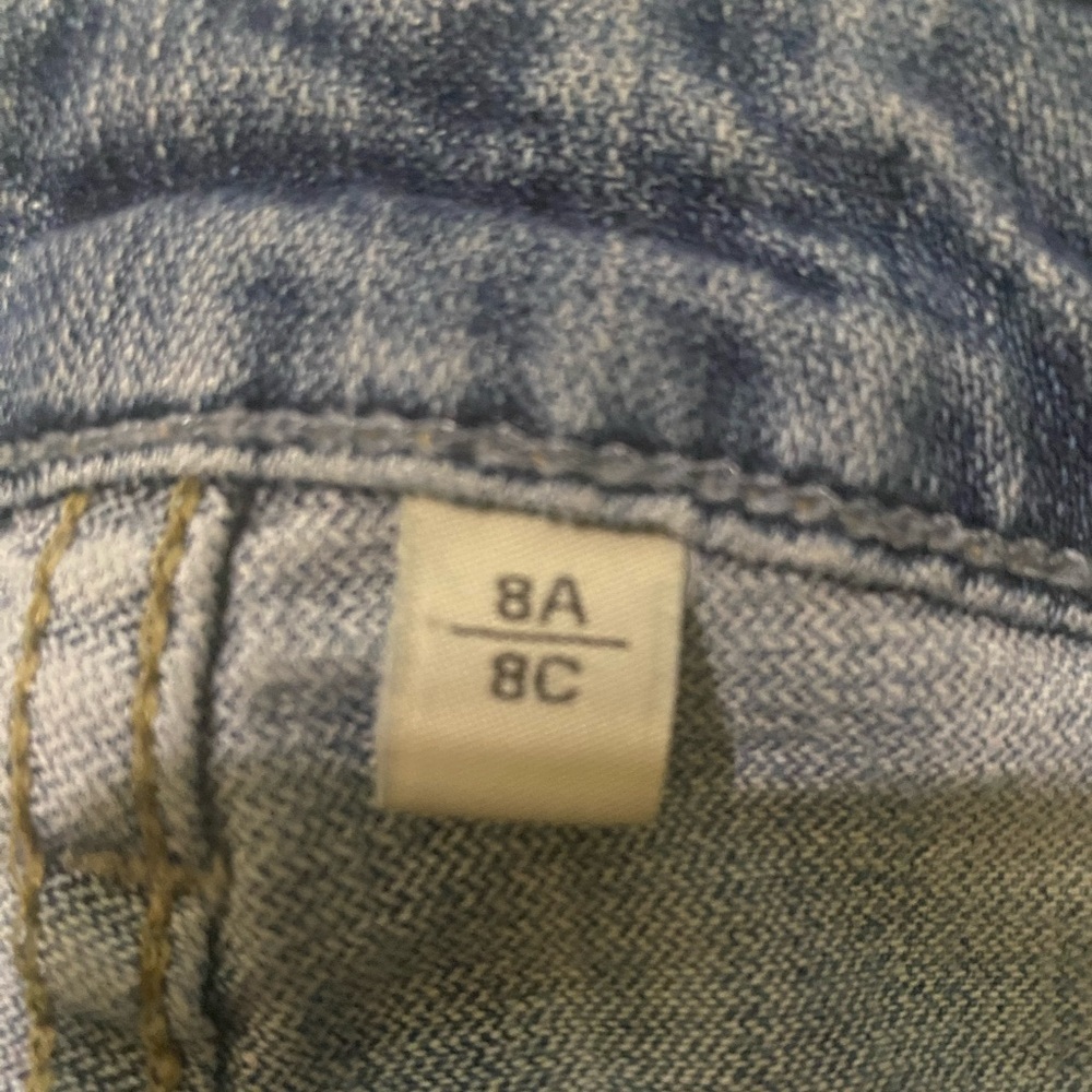 VTG Gap Essentials Stretch Jeans SZ 8 Bootcut Mid Rise Loose Fit Made in Canada - Picture 10 of 11